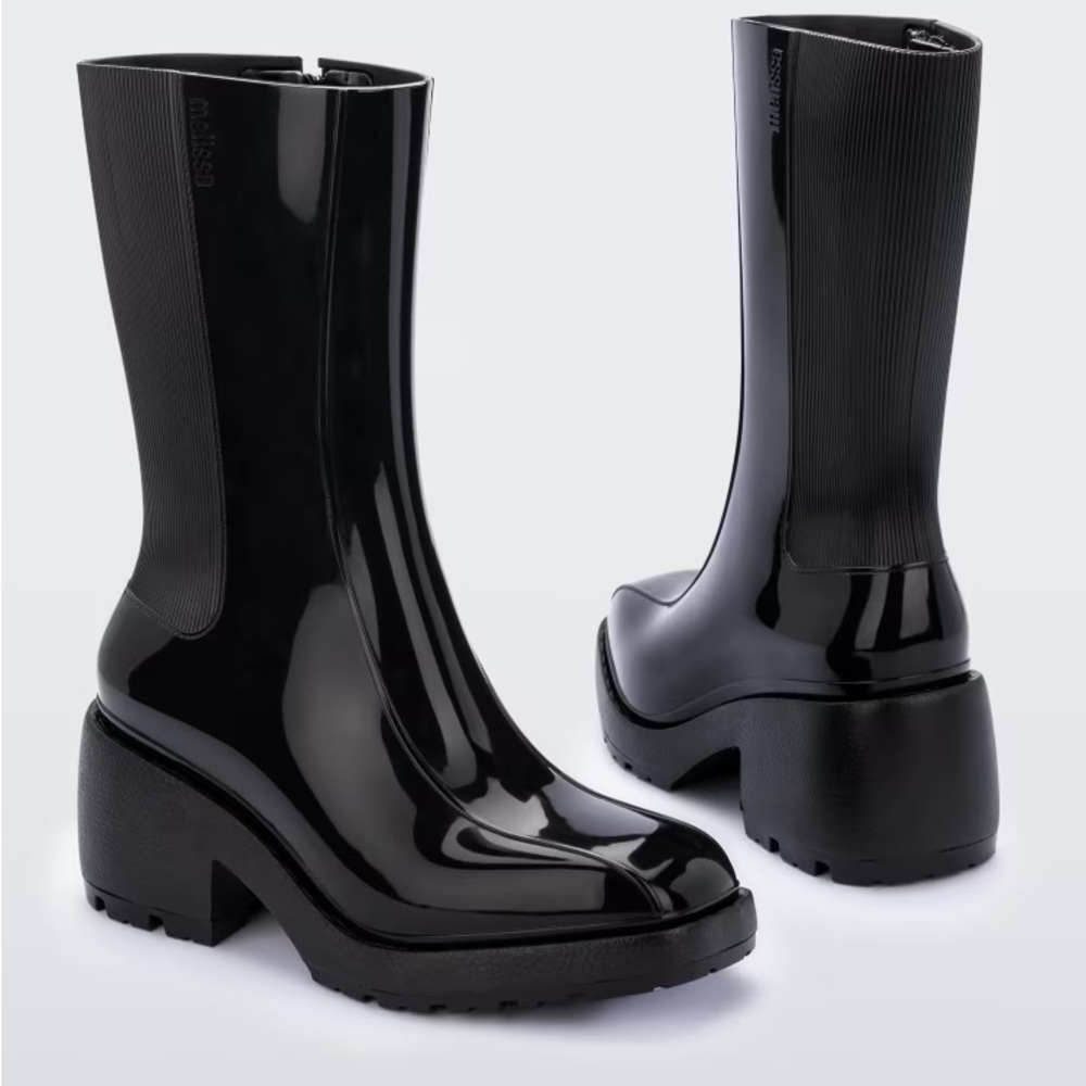 Melissa Black Nancy Boot - Picture 3 of 6